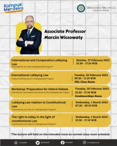Associate professor Marcin Wiszowaty