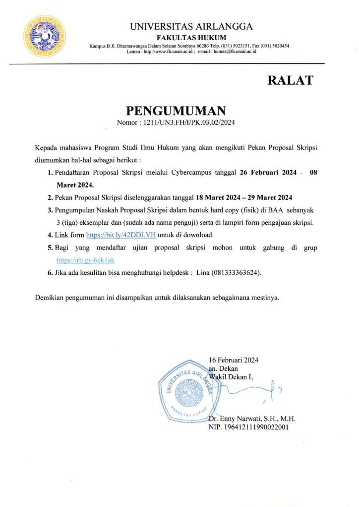 ralat ujian proposal